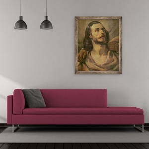 Tablou inramat - Theodore Gericault - Cap de Om, 50 x 60 cm - Img 2