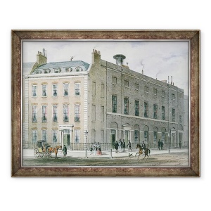 Tablou inramat - Thomas Hosmer Shepherd - Hanovra Square camere pentru concerte, 60 x 80 cm