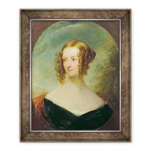 Tablou inramat - Thomas Lawrence - Portret De O Tanara Femeie, 50 x 60 cm
