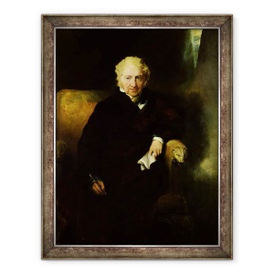 Tablou inramat - Thomas Lawrence - Portretul lui Henry Fuseli Johann Heinrich Fussli 1741-1825, 60 x 80 cm