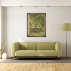 Tablou inramat - Thomas Ludwig Herbst - Lemn, 60 x 80 cm - Img 2
