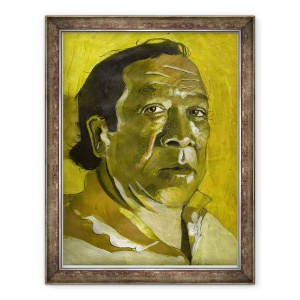 Tablou inramat - Thomas MacGregor - Roberto vanzatorul de blanuri, 70 x 90 cm