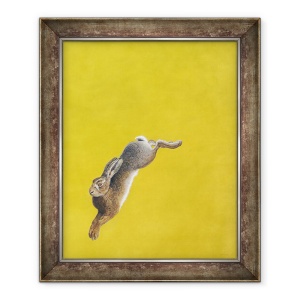 Tablou inramat - Tim Hayward - Galben salt-galben, acuarela si guache pe Arches 640 g/mp hartie, 50 x 60 cm
