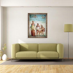 Tablou inramat - Timante - Sacrificiul Ifigeniei, 60 x 80 cm - Img 2