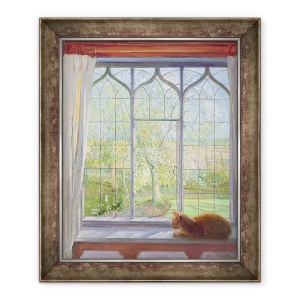 Tablou inramat - Timothy Easton - Fereastra in primavara, 70 x 85 cm