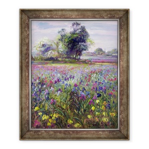 Tablou inramat - Timothy Easton - Irisuri si pomul Mai indepartat, 50 x 60 cm