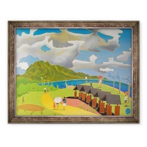 Tablou inramat - Timothy Nathan Joel - Drumul inapoi acasa, Taitung, 2014, 60 x 80 cm
