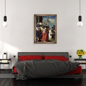 Tablou inramat - Titian - Ecce Homo, 70 x 90 cm - Img 3