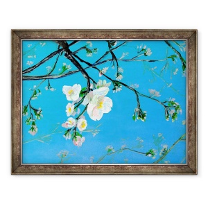Tablou inramat - Tomoko FURUYA - Flori de cires I, 70 x 90 cm