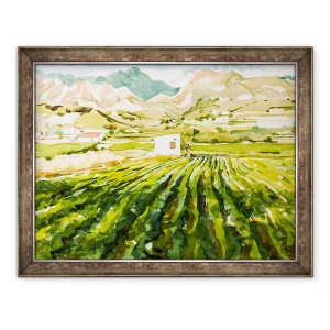 Tablou inramat - Tony Fandino - Camp I, 70 x 90 cm