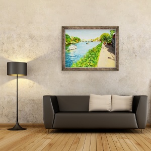 Tablou inramat - Tony Fandino - Raul Tamisa I, 70 x 90 cm - Img 2