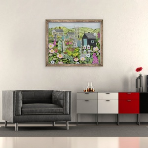 Tablou inramat - Vanessa Bowman - Alocarea de vara, 50 x 60 cm - Img 2
