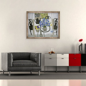 Tablou inramat - Vanessa Bowman - Irisuri pe masa, 50 x 60 cm - Img 2