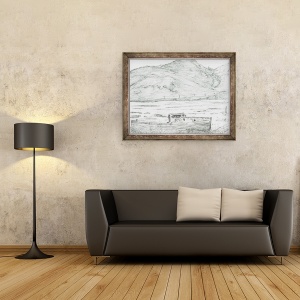 Tablou inramat - Vincent Alexander Booth - Barca pe uscat, Insula Mull, 2007, 60 x 80 cm - Img 2