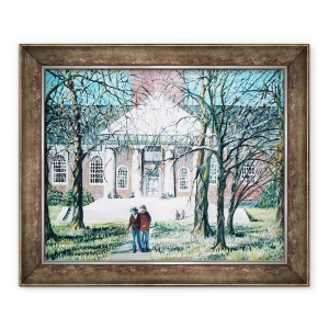 Tablou inramat - Vincent Alexander Booth - Harvard mers pe jos, 2003, 50 x 60 cm