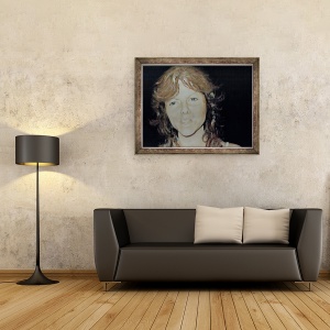 Tablou inramat - Vincent Alexander Booth - Jane, 1989, 70 x 90 cm - Img 2
