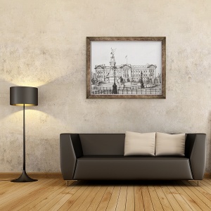 Tablou inramat - Vincent Alexander Booth - Palatul Buckingham, Londra, 2006, 70 x 90 cm - Img 2