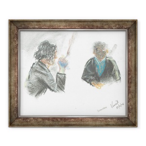 Tablou inramat - Vincent Alexander Booth - Pub Fumatori, 2005, 70 x 85 cm