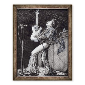 Tablou inramat - Vincent Alexander Booth - Rock Star, 2009, 70 x 90 cm