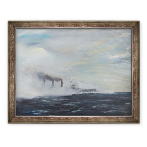 Tablou inramat - Vincent Alexander Booth - SMS Emden Lebada Estului 1914, 2011, 70 x 90 cm