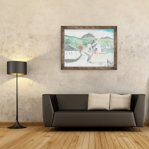 Tablou inramat - Vincent Alexander Booth - Strada principala Jura, 2005, 70 x 90 cm - Img 2