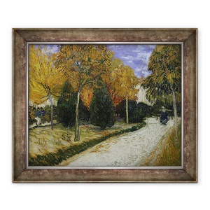 Tablou inramat - Vincent van Gogh - Calea in Parcul de la Arles, 70 x 85 cm