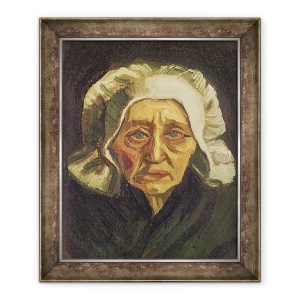 Tablou inramat - Vincent van Gogh - seful unui taran olandez, 50 x 60 cm