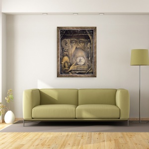 Tablou inramat - Wayne Anderson - Dl Leafmould, 2000, 60 x 80 cm - Img 2
