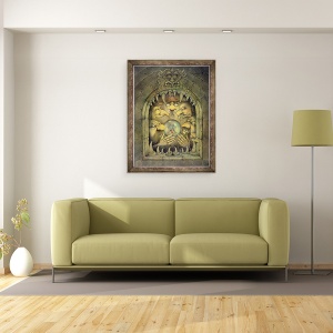 Tablou inramat - Wayne Anderson - Mai intai ai nevoie de un Dragon, 60 x 80 cm - Img 2