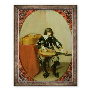 Tablou inramat - Willem Cornelisz Duyster - Tanarul muzician, 70 x 90 cm