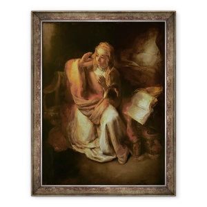 Tablou inramat - Willem Drost - Buna Vestire, 70 x 90 cm
