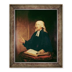 Tablou inramat - William Hamilton - Portretul lui John Wesley 1703-1791 1788, 50 x 60 cm