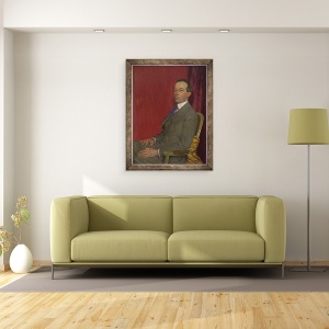 Tablou inramat - William Orpen - Robert Sterling Clark, 60 x 80 cm - Img 2