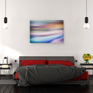 Tablou canvas - Abstract, Hartie, Abstract, Culori, Pastel, 80 x 120 cm - Img 3