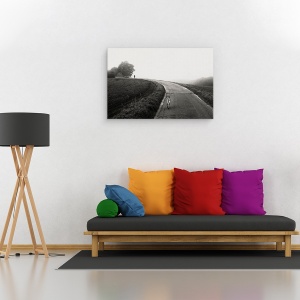 Tablou canvas - Alergatori, Caine, Fuga, Fuga, Alergator, Peisaj, 60 x 90 cm - Img 2