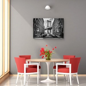 Tablou canvas - America, Orase si arhitectura, Pod, New York, America, 80 x 120 cm - Img 4