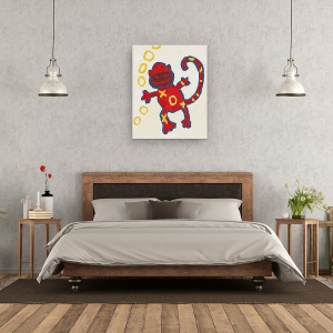 Tablou canvas - Animale, Animale, Diferite, Maimuta, 60 x 75 cm - Img 3