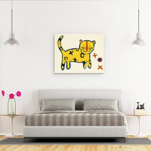 Tablou canvas - Animale, Animale, Diferite, Pisoi, 60 x 75 cm - Img 3