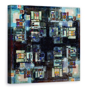 Tablou Canvas - Annecy 3, Forme, Abstract, Fereastra, 60 x 60 cm