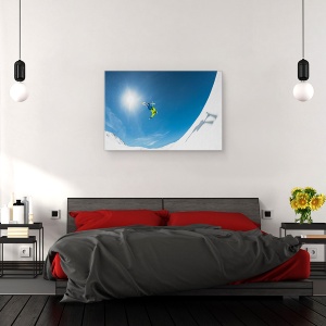 Tablou canvas - Backflip Backcountry, Actiune, Sport, Sari, Flip, Backflip, 60 x 90 cm - Img 3