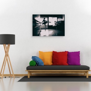 Tablou canvas - Balerina, Balet, Balerina, Dansand, 80 x 120 cm - Img 2