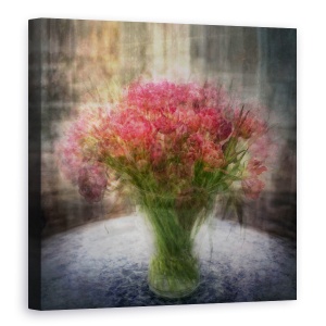 Tablou canvas - Bucurie, Natura Moarta, Vaza, Floare, 90 x 90 cm