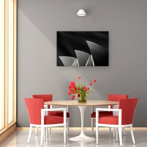 Tablou canvas - Ca Un Catarg Celebru, Opera Din Sydney, Acoperis, Navigare, 40 x 60 cm - Img 4