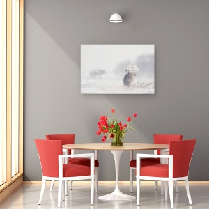 Tablou canvas - Caini In Furtuna, Canada, Rece, 80 x 120 cm - Img 4