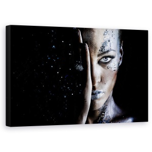Tablou canvas - Calea Lactee, Laptos, Mod, Portret, Fata, Jumatate, 50 x 80 cm