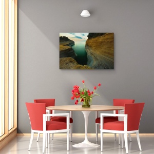 Tablou canvas - Canal D'Amour..., Peisaj, Coasta, Corfu, Grecia, 80 x 120 cm - Img 4