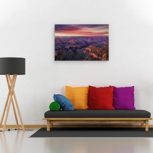 Tablou canvas - Canion In Flacari, Colorado, Statele Unite Ale Americii, Geologie, Stanci, 80 x 120 cm - Img 2