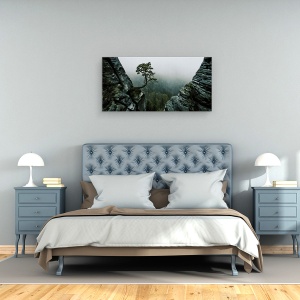 Tablou canvas - Ceata, Copac, Ceata, Stanci, Vale, 50 x 100 cm - Img 3