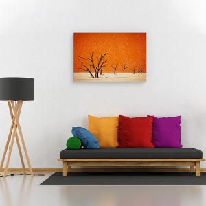 Tablou canvas - Cel Mai In Varsta, Peisaj, Mort, Copac, Nisip, Desert, 60 x 90 cm - Img 2