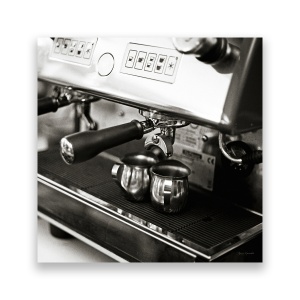 Tablou Canvas - Coffe, Monocrom, 60 x 60 cm